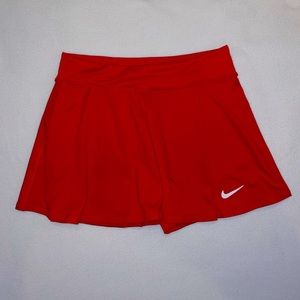 Nike Red Tennis Skirt